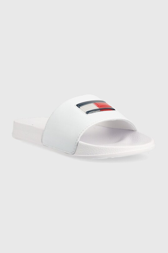 Παιδικές παντόφλες Tommy Hilfiger T3B0.32930.35.41 λευκό SS23