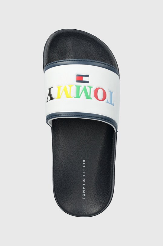 Παιδικές παντόφλες Tommy Hilfiger λευκό T3B0.32933.35.41