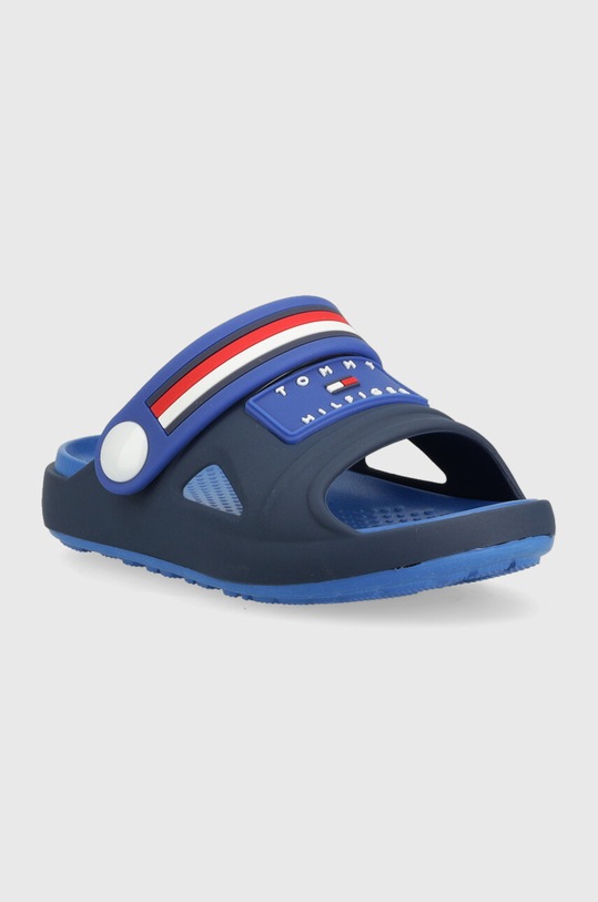 Dětské pantofle Tommy Hilfiger T3X2.32914.22.29 námořnická modř SS23