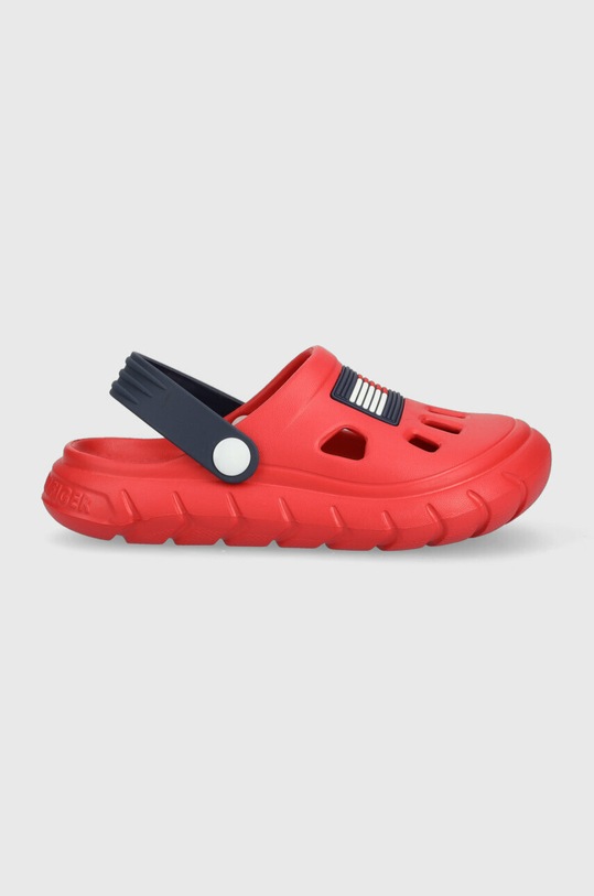 Tommy Hilfiger klapki dziecięce czerwony T3X2.32915.30.38