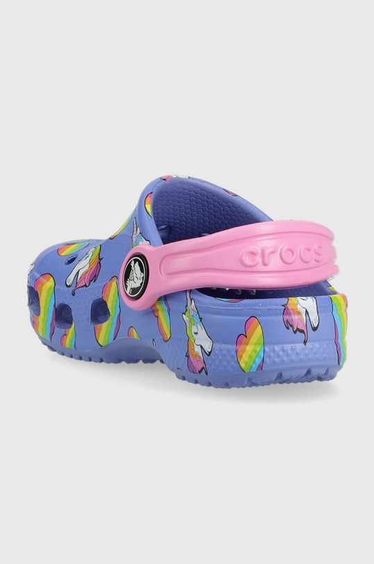 CHLAPEC Dětské pantofle Crocs 206814.CROCS.BAYA.GRAPH fialová