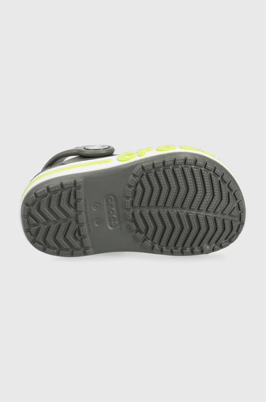 Παιδικές παντόφλες Crocs 207018.CROCS.BAYABAND.K γκρί