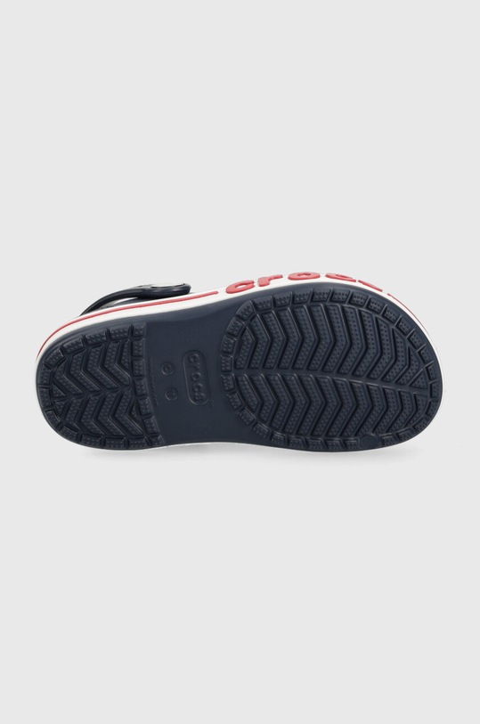 Crocs klapki dziecięce BAYABAND KIDS CLOG 207019.CROCS.BAYABAND.K granatowy