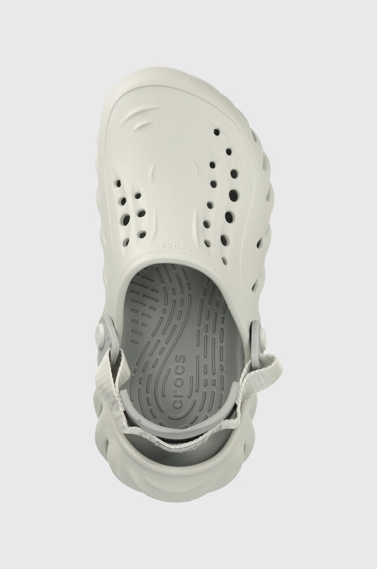Crocs slapi copii ECHO CLOG K gri 208190.CROCS.ECHO.CLOG.