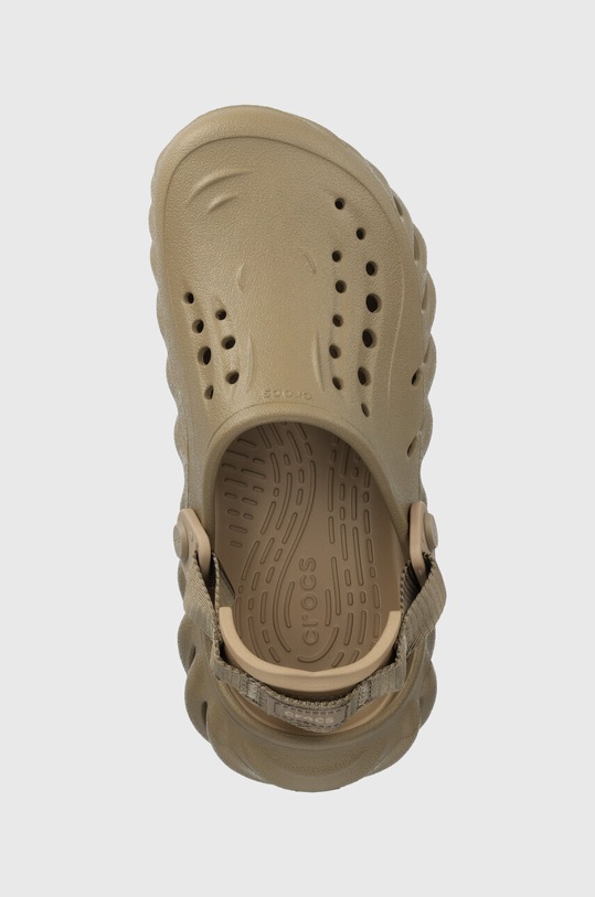 Dětské pantofle Crocs ECHO CLOG K zelená 208190.CROCS.ECHO.CLOG.