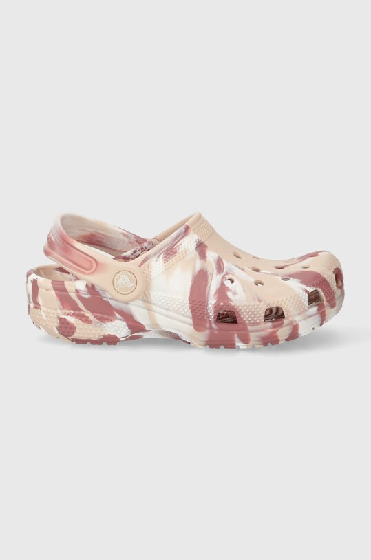 Crocs slapi copii CLASSIC MARBLED KIDS 207464.CROCS.CLASSIC.MA roz SS24