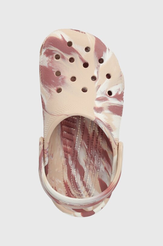 Crocs slapi copii CLASSIC MARBLED KIDS roz 207464.CROCS.CLASSIC.MA