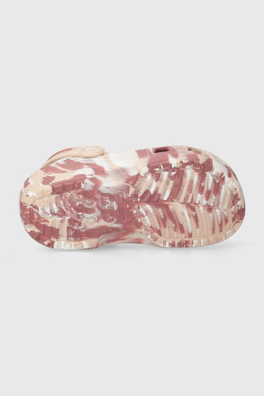 Crocs klapki dziecięce CLASSIC MARBLED KIDS 207464.CROCS.CLASSIC.MA różowy