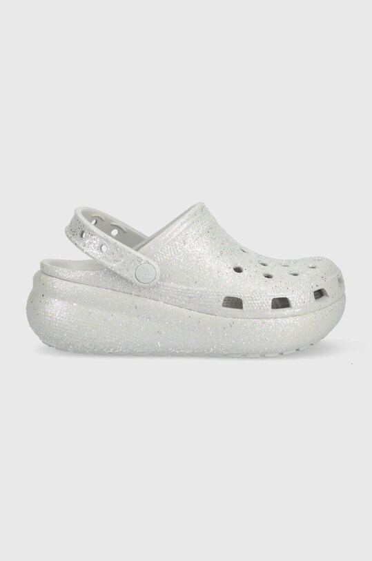 Dětské pantofle Crocs stříbrná 207834.CROCS.CLASSIC.GL