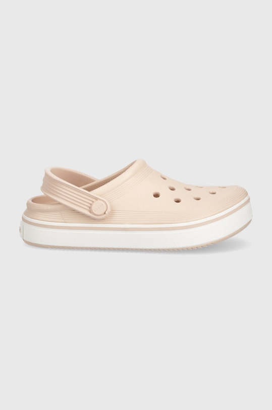Crocs klapki dziecięce CROCBAND CLEAN CLOG 208477.CROCS.CROCBAND.C różowy SS24