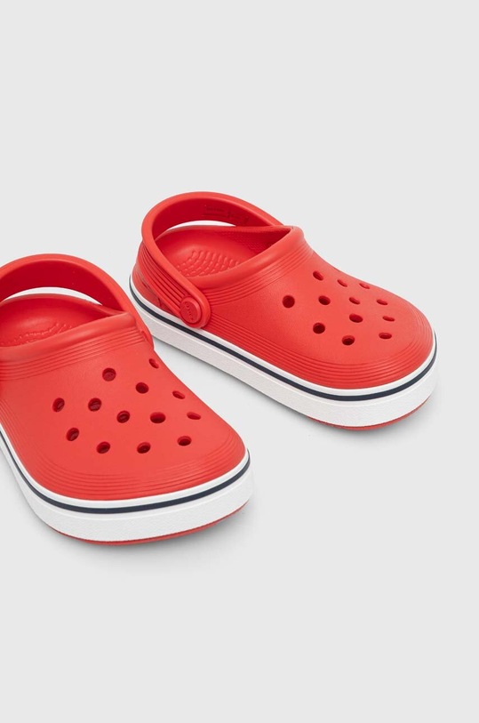 Crocs gyerek papucs CROCBAND CLEAN CLOG 208477.CROCS.CROCBAND.C piros SS24