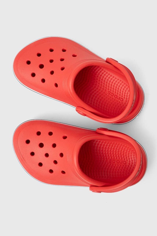 Crocs gyerek papucs CROCBAND CLEAN CLOG 208477.CROCS.CROCBAND.C piros