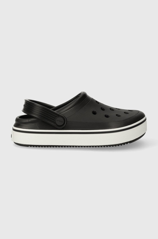 Παιδικές παντόφλες Crocs CROCBAND CLEAN CLOG μαύρο 208477.CROCS.CROCBAND.C