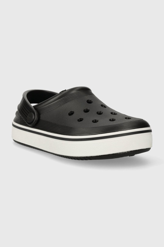 Crocs klapki dziecięce CROCBAND CLEAN CLOG 208477.CROCS.CROCBAND.C czarny SS24