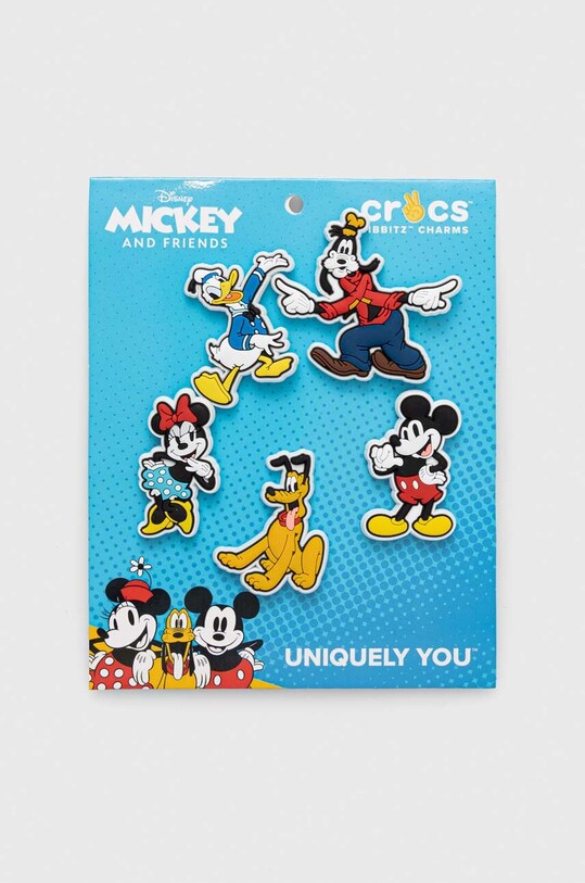 Детские значки для обуви Crocs 5 шт Сказочные герои мультиколор DisneyMickeyFriends5Pac