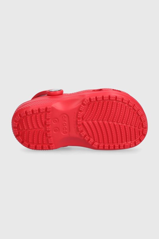 Παιδικές παντόφλες Crocs 206990.CROCS.CLASSIC.KI κόκκινο