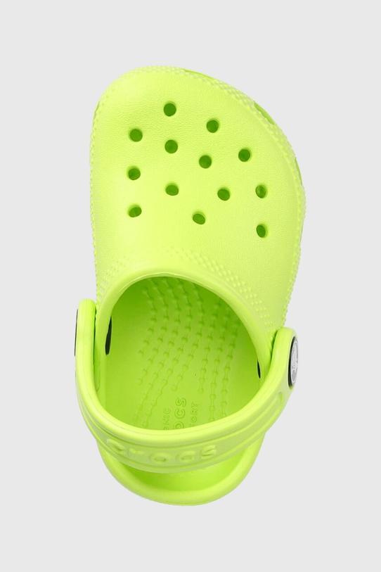 Дитячі шльопанці Crocs зелений 206990.CROCS.CLASSIC.KI