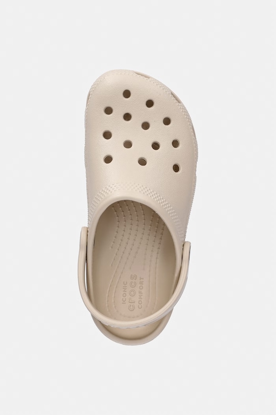 Crocs klapki dziecięce CLASSIC KIDS CLOG beżowy 206991.CROCS.CLASSIC.KI