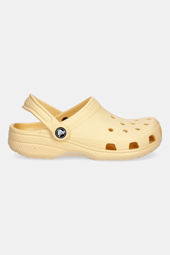 Crocs klapki dziecięce CLASSIC KIDS CLOG 206991.CROCS.CLASSIC.KI żółty SS25