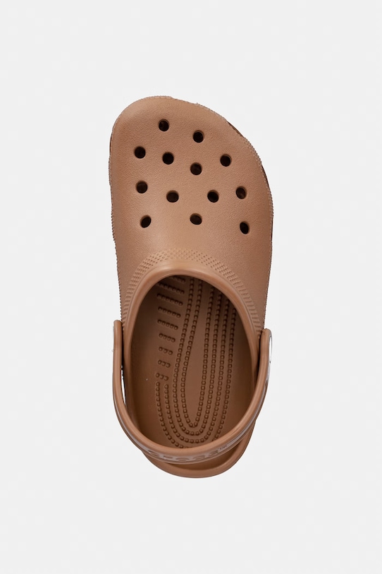 Crocs klapki dziecięce CLASSIC KIDS CLOG brązowy 206991.CROCS.CLASSIC.KI