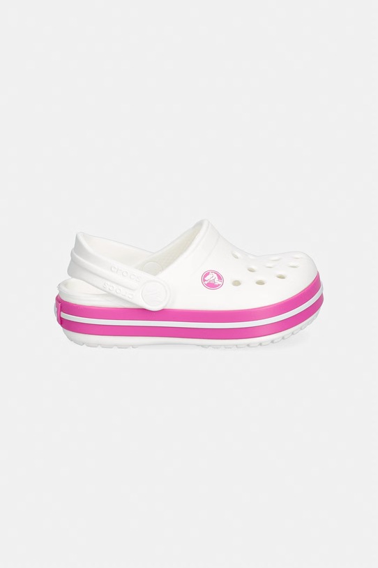 Crocs klapki dziecięce 207005.CROCS.CROCBAND.K biały SS26
