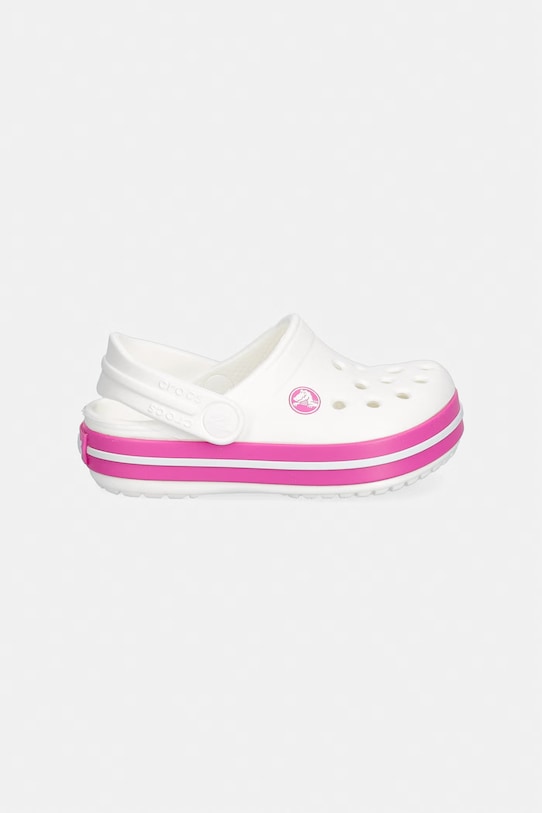 Crocs klapki dziecięce 207005.CROCS.CROCBAND.K biały SS26