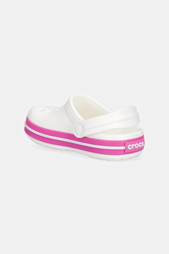 Chłopiec Crocs klapki dziecięce 207005.CROCS.CROCBAND.K biały