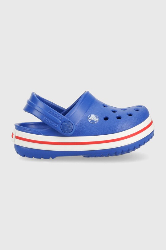 Дитячі шльопанці Crocs блакитний 207005.CROCS.CROCBAND.K