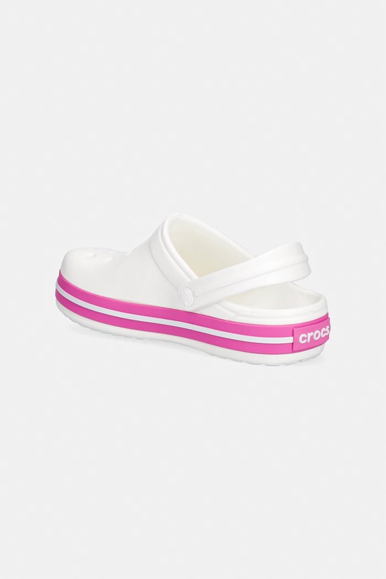 Chłopiec Crocs klapki dziecięce CROCBAND KIDS CLOG 207006.CROCS.CROCBAND.K biały