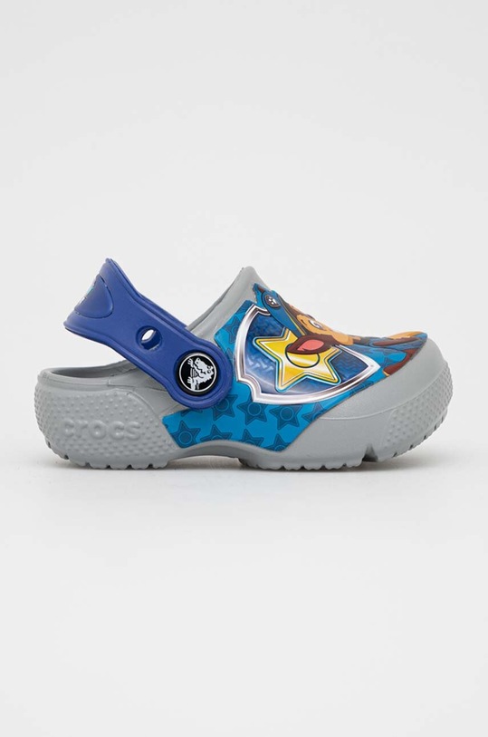 Dětské pantofle Crocs Postavičky z pohádek šedá 207487.CROCS.FL.PAW.PAT