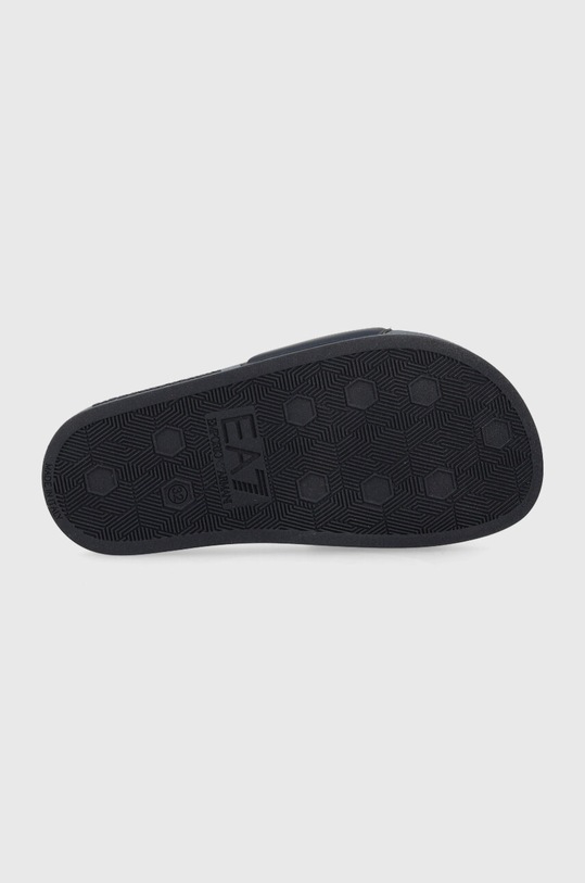 Detské šľapky EA7 Emporio Armani XSPS10 tmavomodrá