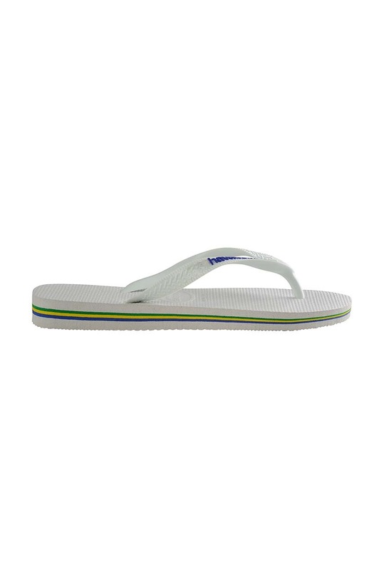 Chłopiec Havaianas japonki dziecięce BRASIL LOGO 4110850.27.32 biały