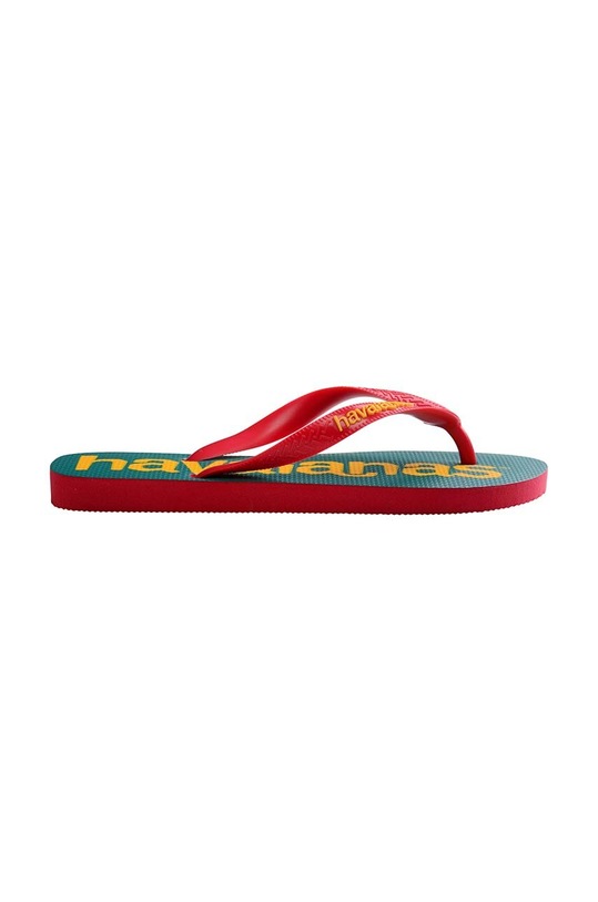 Chłopiec Havaianas japonki dziecięce LOGOMANIA 4145741.27.32 turkusowy