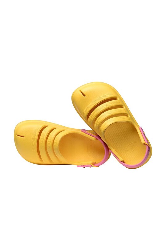 Havaianas sandały dziecięce CLOG żółty 4148260