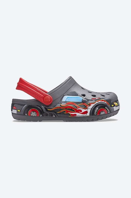 Crocs klapki dziecięce FL Truck Band Clog szary 207074.SLATE