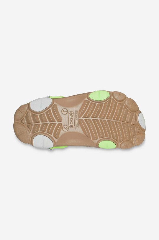 Detské šľapky Crocs All Terain Kids Clog 207458.KHAKI.MULTI hnedá SS23