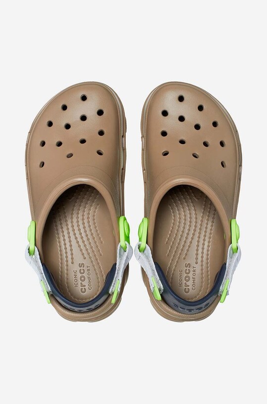 Chlapec Detské šľapky Crocs All Terain Kids Clog 207458.KHAKI.MULTI hnedá