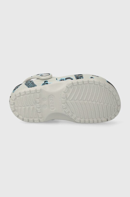 Crocs klapki dziecięce CLASSIC GAME OVER CLOG 208766.1F szary