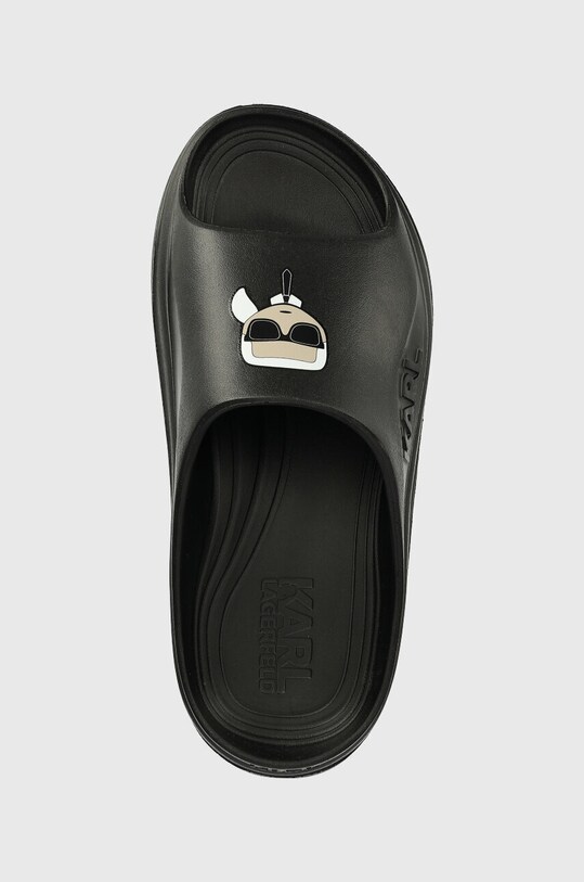 Karl Lagerfeld papuci SKOONA negru KL75030.VG0