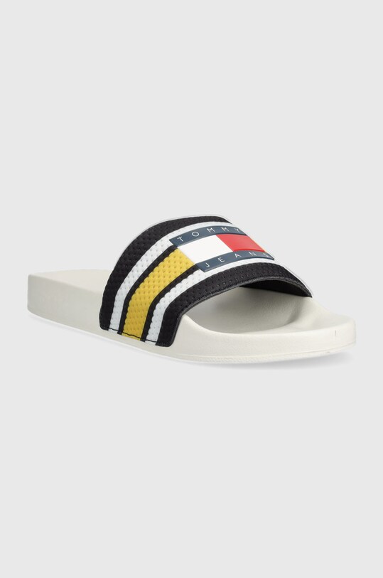 Natikače Tommy Jeans aqua neopren EM0EM01111 bijela SS23