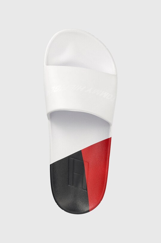 Παπούτσια Παντόφλες Tommy Hilfiger Fd0fd00063 Ts Poolslide 5 FD0FD00063 λευκό
