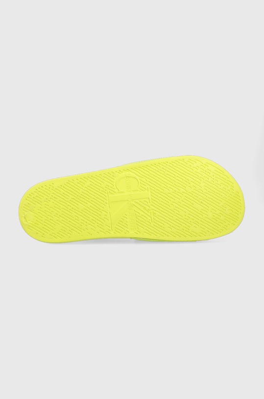 Παντόφλες Calvin Klein Jeans SLIDE MONOGRAM CO YM0YM00061 πράσινο