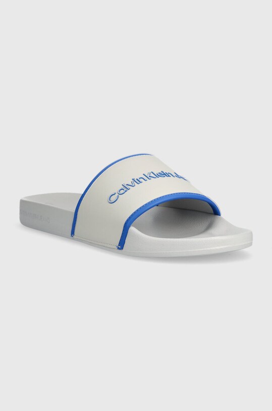 Шльопанці Calvin Klein Jeans SLIDE INSTITUTIONAL YM0YM00360 сірий SS23