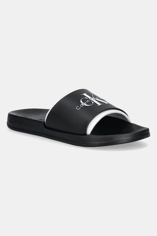 Шлепанцы Calvin Klein Jeans SLIDE MONOGRAM TPU чёрный YM0YM00361