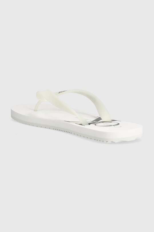Încălțăminte Calvin Klein Jeans slapi BEACH SANDAL MONOGRAM TPU YM0YM00838 alb