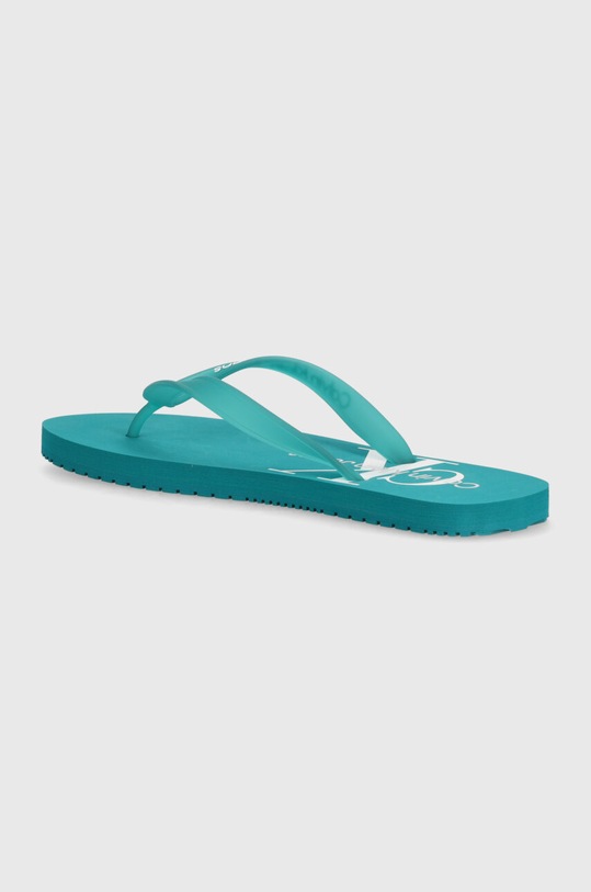 Obuwie Calvin Klein Jeans japonki BEACH SANDAL MONOGRAM TPU YM0YM00838 turkusowy