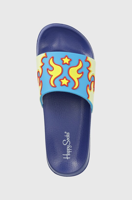 Παντόφλες Happy Socks μπλε BLI114.9000