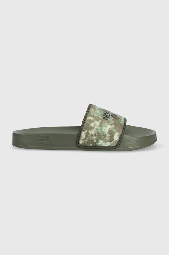 The North Face klapki BASE CAMP SLIDE III syntetyczny zielony NF0A4T2RIYL1