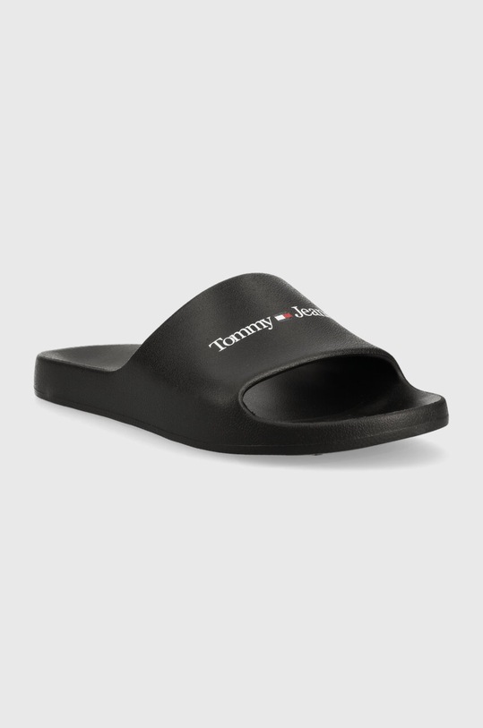 Tommy Jeans papucs BASIC SLIDE EM0EM01144 fekete SS23