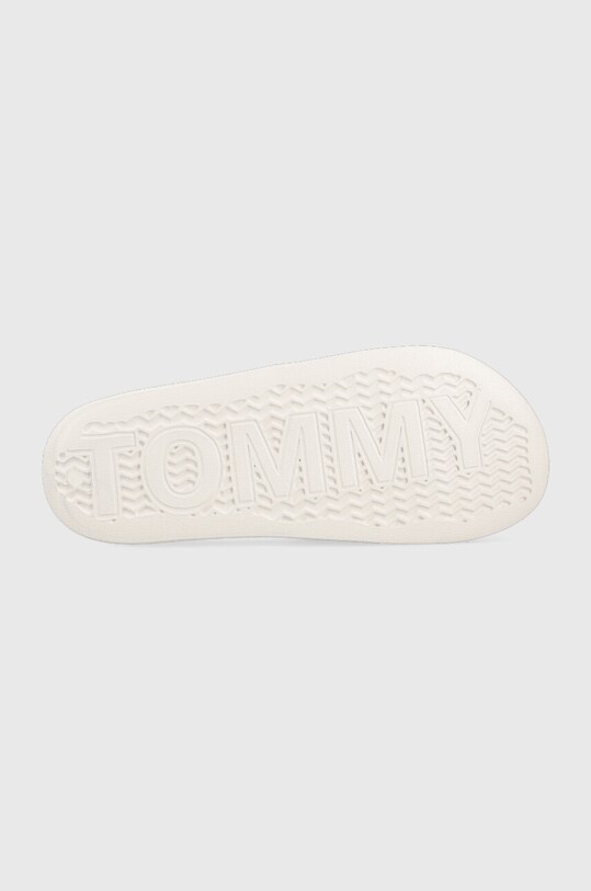 Tommy Jeans klapki POOL SLIDE ESS EM0EM01191 biały